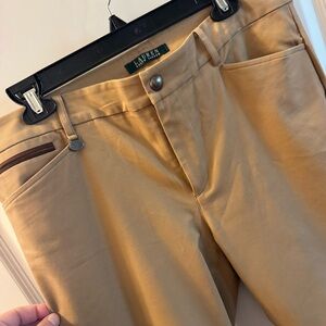 Lauren Ralph Lauren Camel Trousers